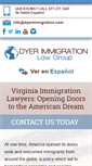 Mobile Screenshot of dyerimmigration.com